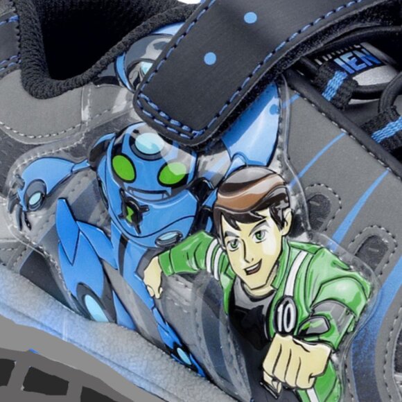 Brand New Kids' Character Ben 10 Athletic Running Shoe - Picture 3 of 5